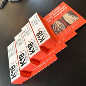 Bundle of 4 brand new k18 sample size masks .17 Fl oz